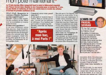 Allan Vermeer : Pascal Sevran, c'est mon pote maintenant