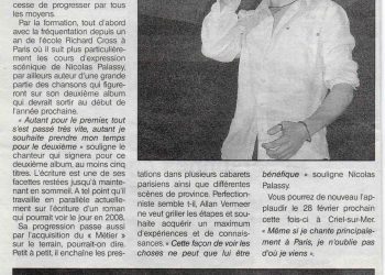 Progression tout en douceur pour Allan Vermeer