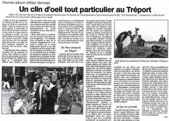 Allan Vermeer : Un clin d'oeil tout particulier au Tréport (Paris Normandie)